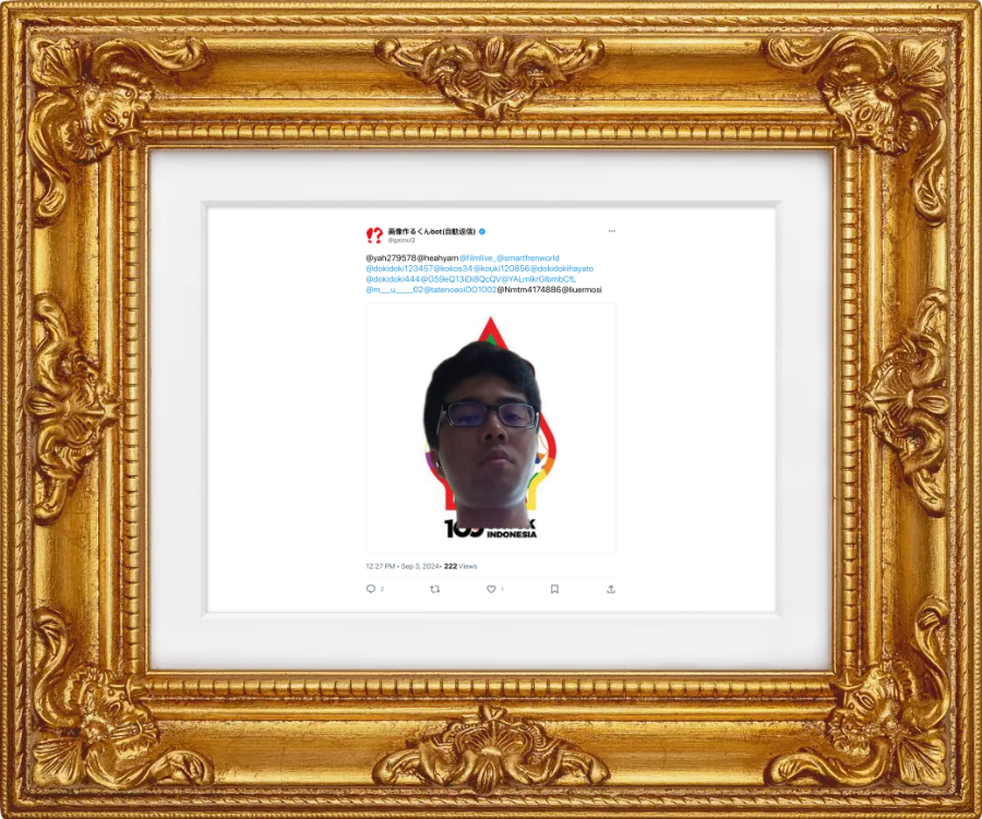 stickermule's tweet photo. @messamura_mania @gazouQ @filmlive_ @smartfrenworld @dokidoki123457 @kokos34 @kouki120856 @dokidokihayato @dokidoki444 @G59eQ13iDi8QcQV @YALmIkrGlbmbCfL @m___u_____02 @tatenoaoiOO1002 @fishingdekasasu @vnX2Avb2fb30160 @threadreaderapp @smartfrencare @grok @Paypayyengjeh @relqnza @sun_feel_free @pi_sukesub Here's your framed post: https://t.co/hNenTb40TV
Follow @stickermule to support this bot. https://t.co/99twisWqMo