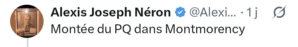 M0rinJC's tweet photo. @Alexis_Neron Il s'est passé quoi dans Montmorency pour que vous perdiez votre majorité?
Il était où le momentum du PQ dans les derniers jours de la campagne?
C'est vrai que tu étais sur le terrain; mais dans le champ!
T'es une fraude Alexis.
Et c'est pourquoi vous avez mordu la poussière. https://t.co/J7FCmTshCw