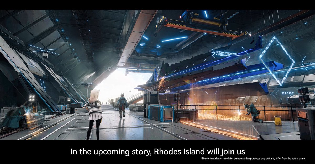 AK_CN_Shitpost's tweet photo. Arknights: Endfield will feature Rhodes Island in future version https://t.co/7UkEqb2pmX