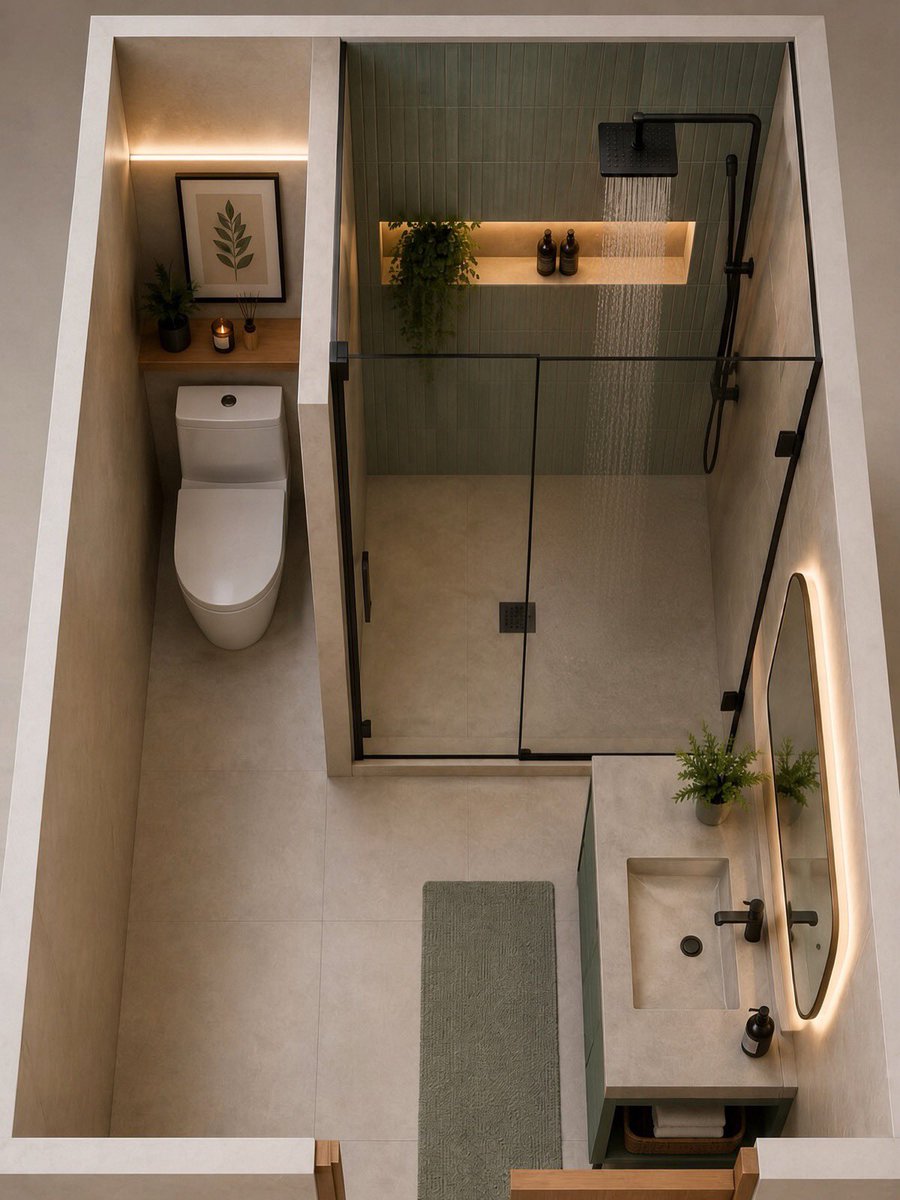 iamiarah_'s tweet photo. Which bathroom setup would you choose and why?

A                                 or                                   B https://t.co/6uQlqb4gBa