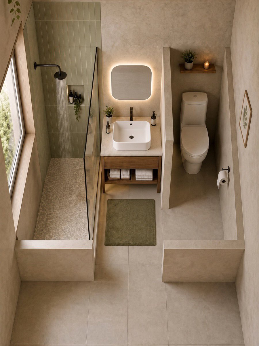 iamiarah_'s tweet photo. Which bathroom setup would you choose and why?

A                                 or                                   B https://t.co/6uQlqb4gBa