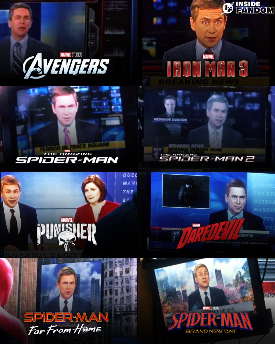 InsideFandom's tweet photo. Pat Kiernan’s Cinematic Universe 📰 https://t.co/axl5pUJgGS