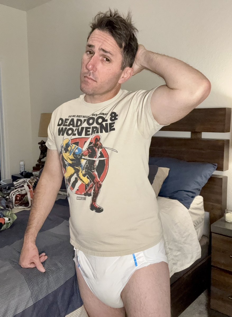 TheDiaperDynamo's tweet photo. Everyone’s always accusing me of being stinky….

I don’t understand why….😭

It’s just a soggy overnight diaper. 😒 https://t.co/YCxKzlVCJz