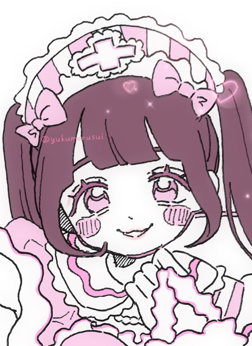 yukumorusui's tweet photo. ｢いい子だね♡｣

 #ねえねえゆなちゃん
 #イラスト https://t.co/GWswagLNyA