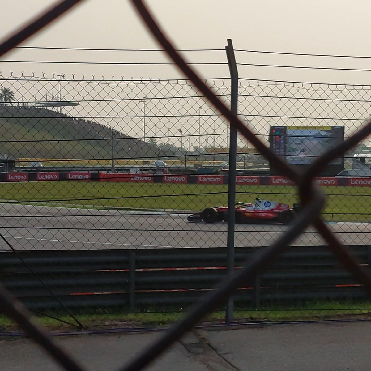 obattempra's tweet photo. Little me watching F1 on TV with my dad could’ve never imagined that one day i'd be watching it live at one of the most iconic circuits in the world.

And what a chaotic Grand Prix to witness. https://t.co/39JV8NoLdE