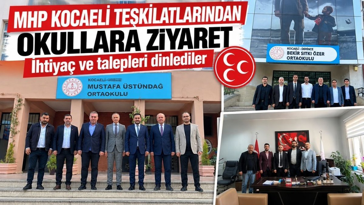 TvKocaeli's tweet photo. MHP Kocaeli teşkilatlarından okullara ziyaret: İhtiyaç ve talepleri dinlediler www.​kocaelitv.​com.​tr/mhp-kocaeli-teskilatlarindan-okullara-ziyaret-ihtiyac-ve-talepleri-dinlediler #MHP #Kocaeli #Eğitim https://t.co/VJ8oMp8L1e