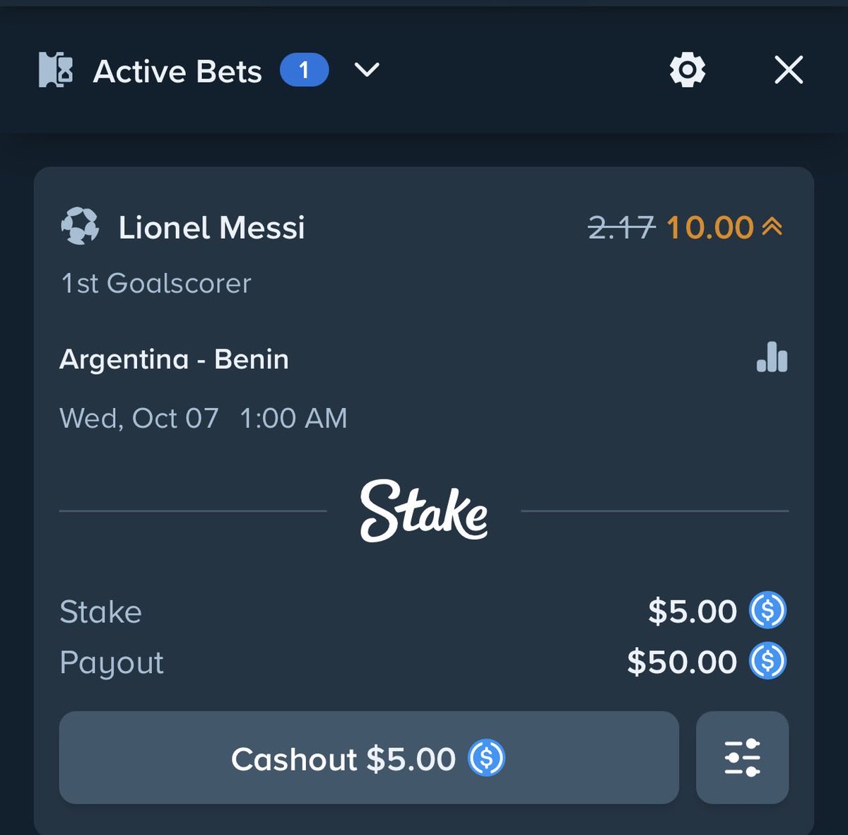 ItsHasooxn's tweet photo. Once we win this bet I’m giving away the $50 to one random winner

Must follow me

@ItsHasooxn
and
@DrAmirGG
- Retweet &amp; comment your Stake or $USDC address https://t.co/4UWKVWiFbD