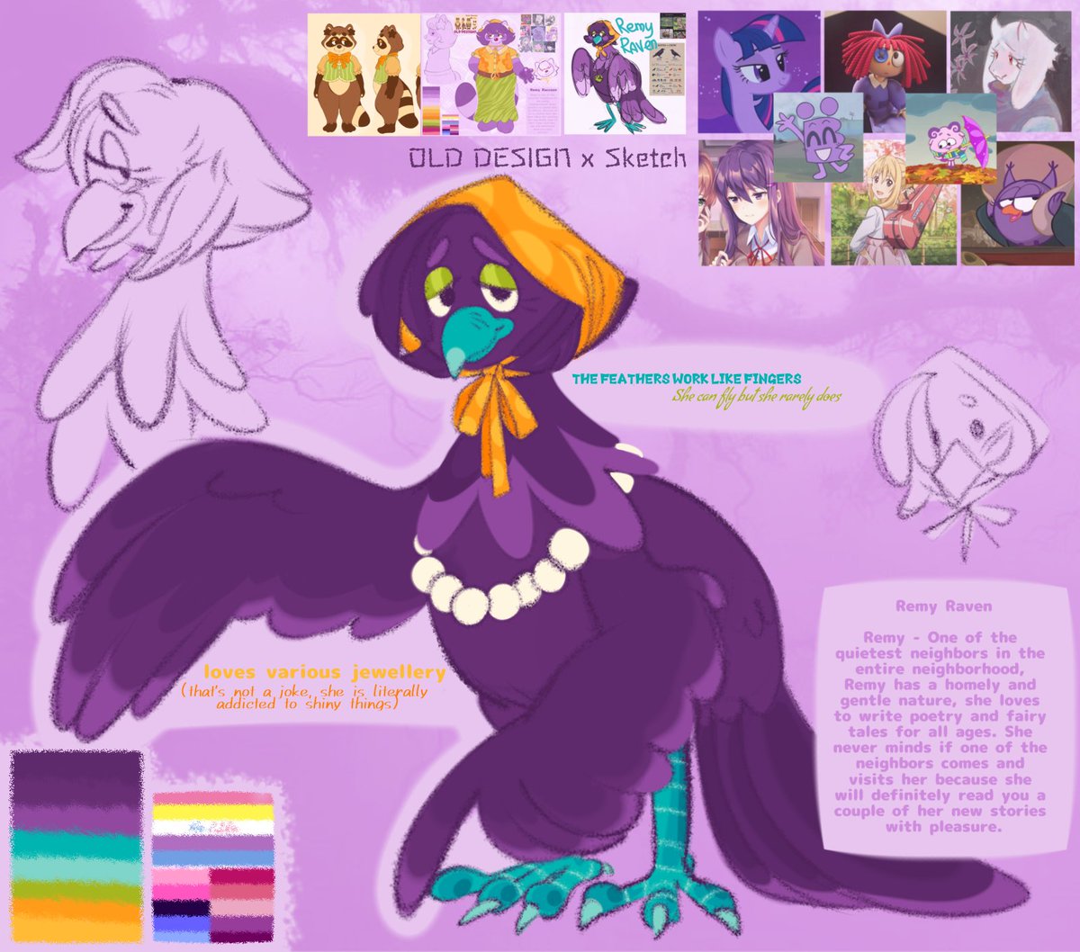 Soulffin's tweet photo. - Soulffin please stop doing redesigns, just do the final design and don't change it, okay? 
- Yes, I think I've done the final design, and I'm unlikely to change anything anytime soon.

*Two days pass *

– so guys, I decided to radically change Remy design.....
(Kill me pls) https://t.co/adha9slddy