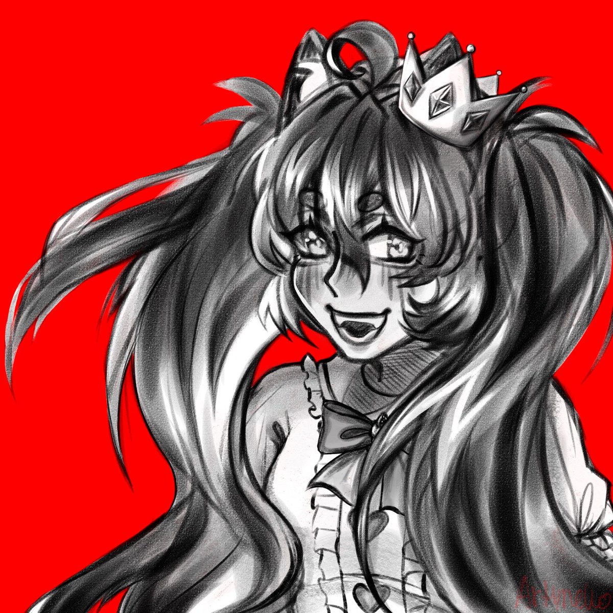 IchiShoko's tweet photo. Soaked in red 

#vtuberart #envtuber #horrorart https://t.co/5NjUrc28r6
