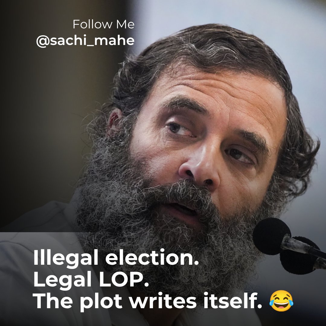 sachi_mahe's tweet photo. Rahul ji must know-
Being an MP gives you a Voice, not a Backstage Pass.
Protest is Democratic.
Gatecrashing established procedure and creating a Spectacle is simply uncouth Political Theatre. 🤨
#RahulGandhi #Gyanesh #GyaneshKumar #ElectionComission #ECE #ElectionComissionofIndia
#IndiaPolitics #INDIAAlliance #SIRProtest #SIR #SIRDeletions