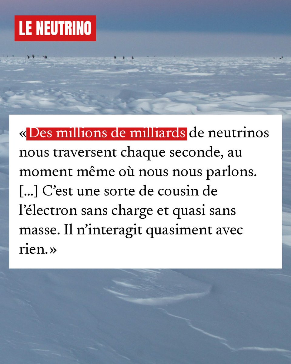FabrizioBucella's tweet photo. 🧊 Le journal l’Avenir m’a interrogé sur le prix Nobel de physique 2026, attribué au Belge Francis Halzen. C'est le papa d’IceCube, ce télescope à neutrinos enterré dans la glace du pôle Sud.

Quelques extraits de l’entretien.

Vive la science.

Salukes

#science #physique #profbucella #lasciencepeuttout – L’Avenir, 6 octobre 2026, texte Emmanuel Huet. Images Sven Lidstrom, Mark Krasberg, Felipe Pedreros et Martin Wolf, IceCube/NSF