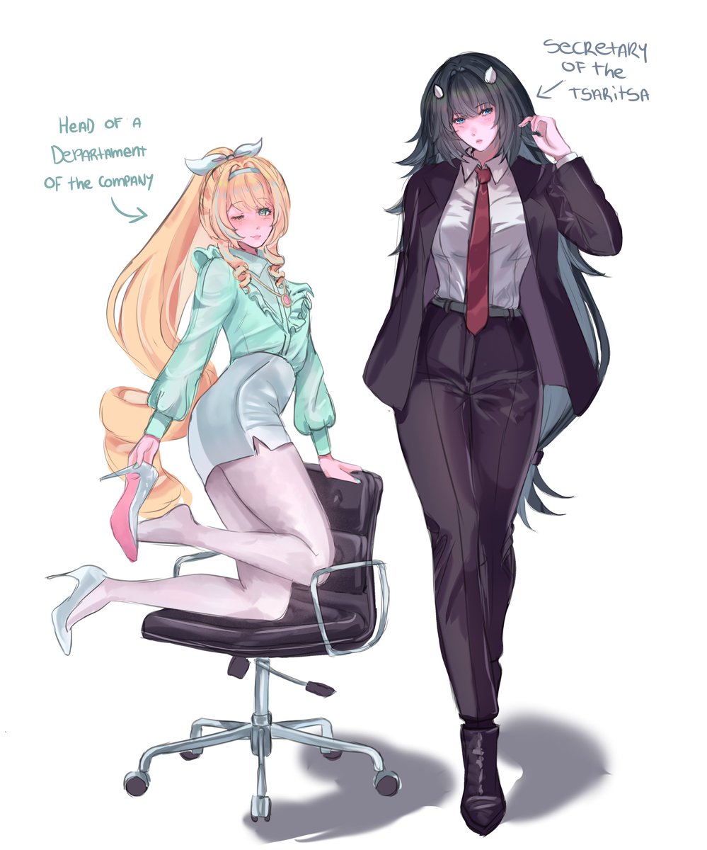 neonnyes's tweet photo. office au #vesnica https://t.co/vncggPbQ0G