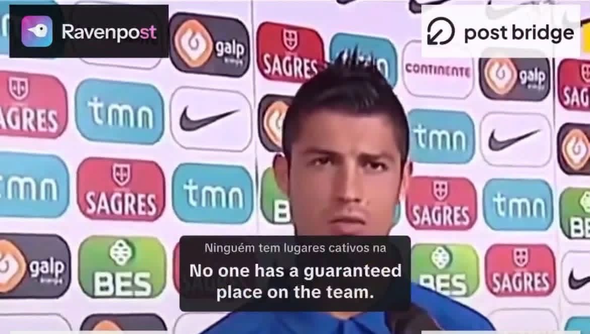 AryeeteyJn1932's tweet photo. In 2011, 33 yo Ricardo Carvalho walked out of Portugal’s camp with reports that he was unhappy over not starting, saying he was ‘disrespected’.

A 26-year old Cristiano Ronaldo had this to say:

"No one is guaranteed their place in the national team. Whoever is in their best form and whoever the coach chooses will play".

15 years later, what has changed now?

Karma is a sweet B! Let the fraud retire. Please Jesus 🙏🏾
