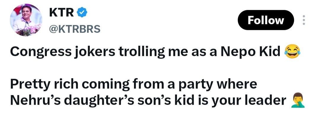 VarunKrRana's tweet photo. A nepo kid brilliantly called out the whole nepo factory 😂 https://t.co/zxHO4cVBLj
