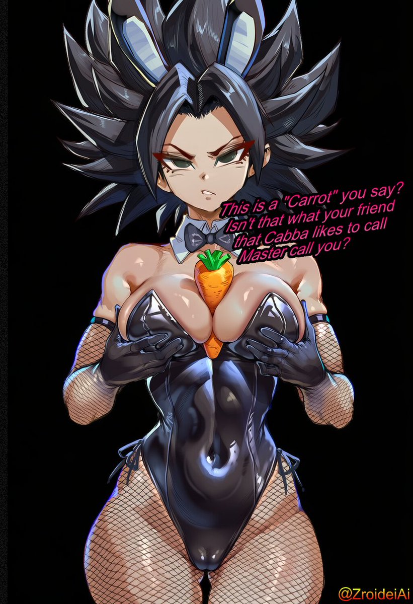 ZroideiAI's tweet photo. Caulifla: The F**ks a carrot? https://t.co/MPYDi1MI7f