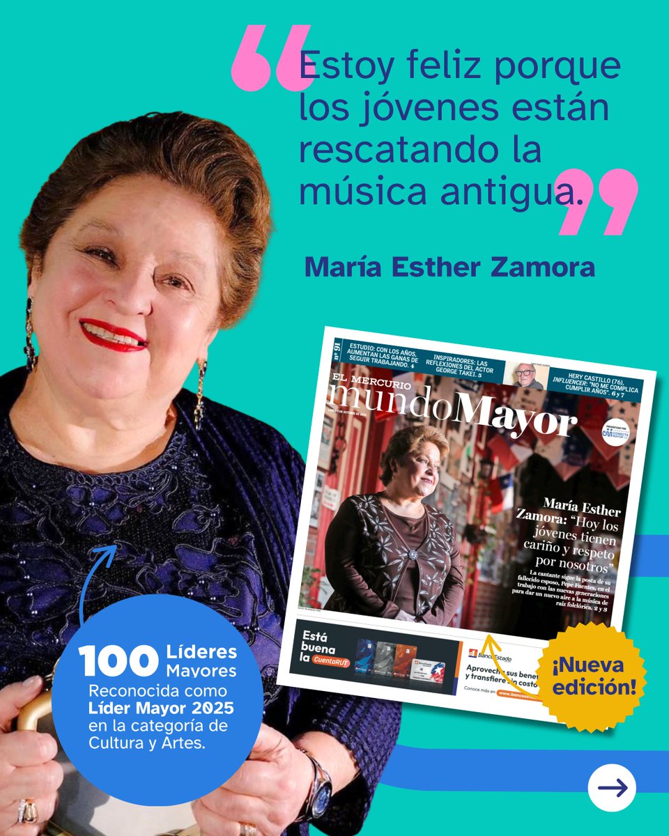 ConectaMayor's tweet photo. ¡La edición de nuestra revista Mundo Mayor n° 91 ya está aquí!
Léela y únete a la conversación en los comentarios 👇
https://t.co/FHtzva2RQf https://t.co/azGHPT4TWS