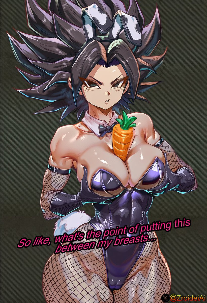 ZroideiAI's tweet photo. Caulifla: The F**ks a carrot? https://t.co/MPYDi1MI7f