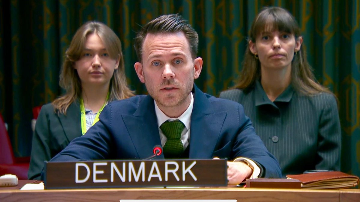 Denmark_UN's tweet photo. Cooperation between the UN and the AU is important to address the challenges that the continent is facing. 
From combatting terrorism to ending armed conflict, ensuring inclusive peace mediation and protection of civilians, joint UN and AU action is needed. https://t.co/g60pTzmwdI