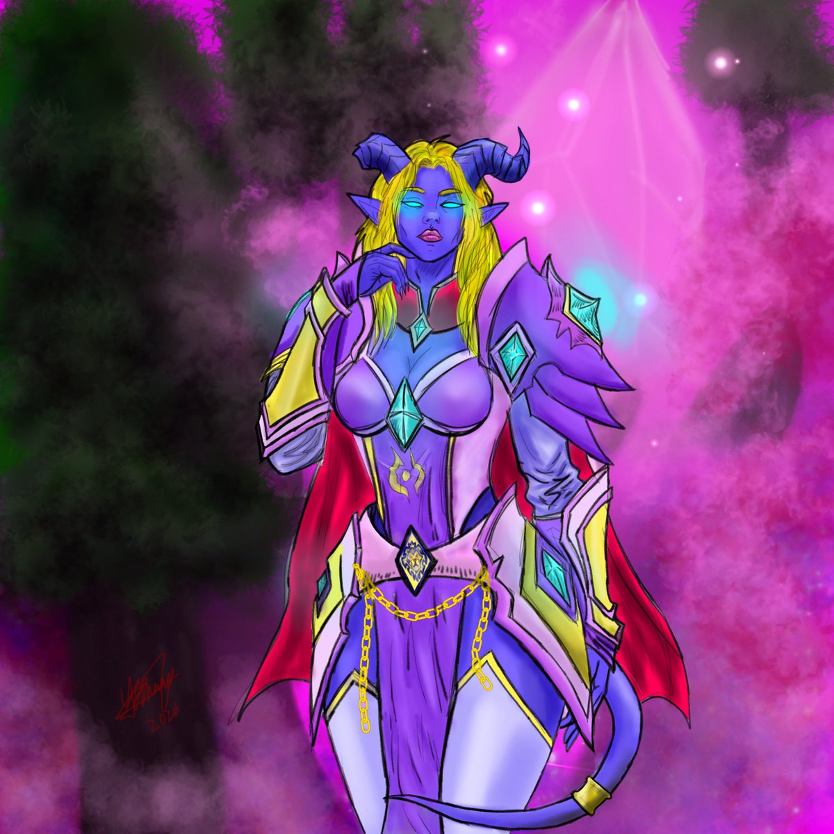 YGDrawsskn0's tweet photo. My draenei OC, should she be a mage or a paladin?
#vgen #vgencoms #Draenei #tbc
#WorldOfWarcraft #Warcraft #WoW #WoWArt #WarcraftArt #WoWFanArt #WarcraftFanArt #Paladin  #WotLK #DarkFantasy #DarkArt  #FantasyArt #DigitalArt #artmoots #wowforever https://t.co/qzv1INNVEs