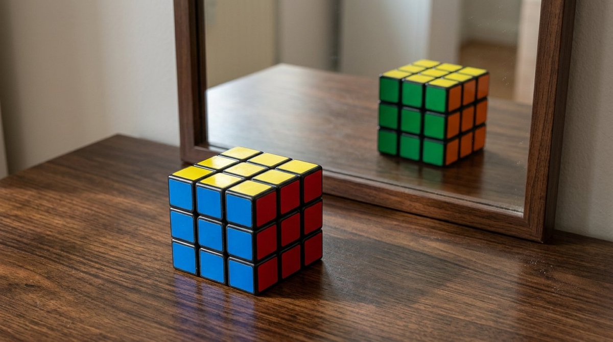 Calibrr_'s tweet photo. @notjazii Tried the Rubik's cube test, the second and last one seem to be close, although I'm not too sure.  It's a great image model to be honest https://t.co/kIiBBaW5cH