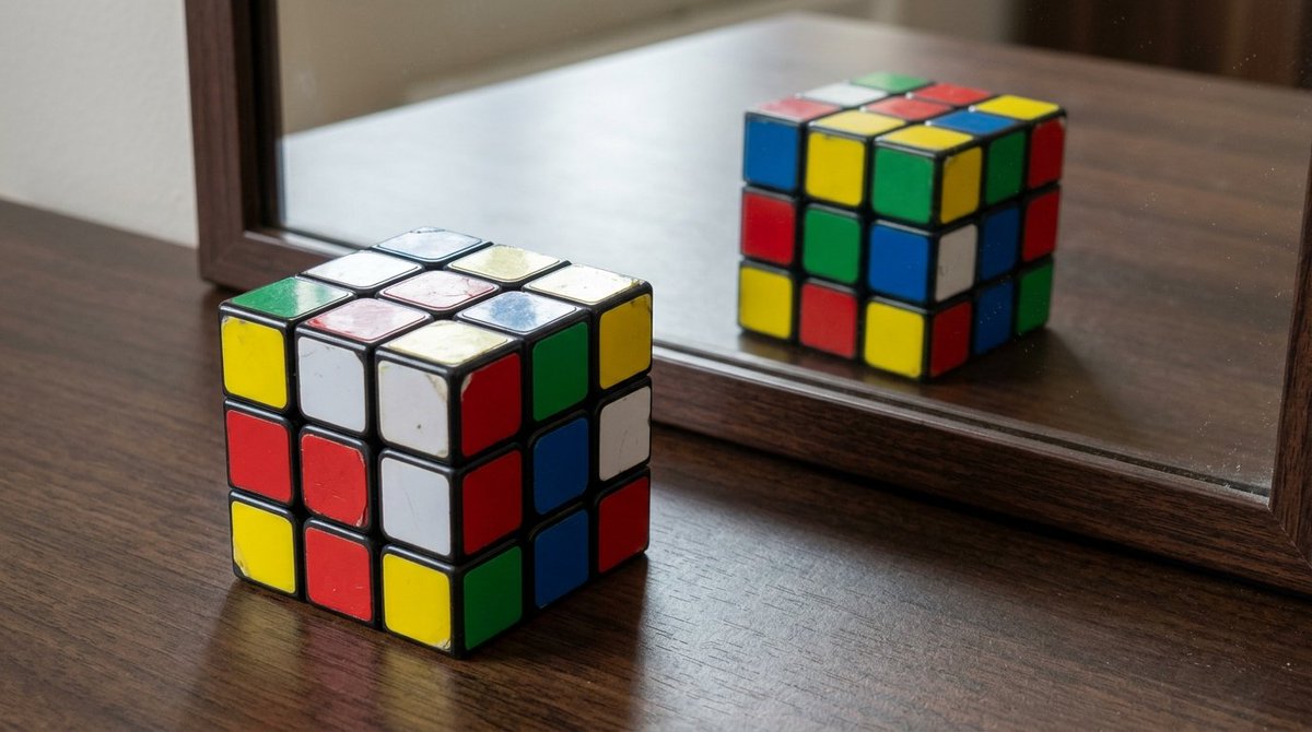 Calibrr_'s tweet photo. @notjazii Tried the Rubik's cube test, the second and last one seem to be close, although I'm not too sure.  It's a great image model to be honest https://t.co/kIiBBaW5cH