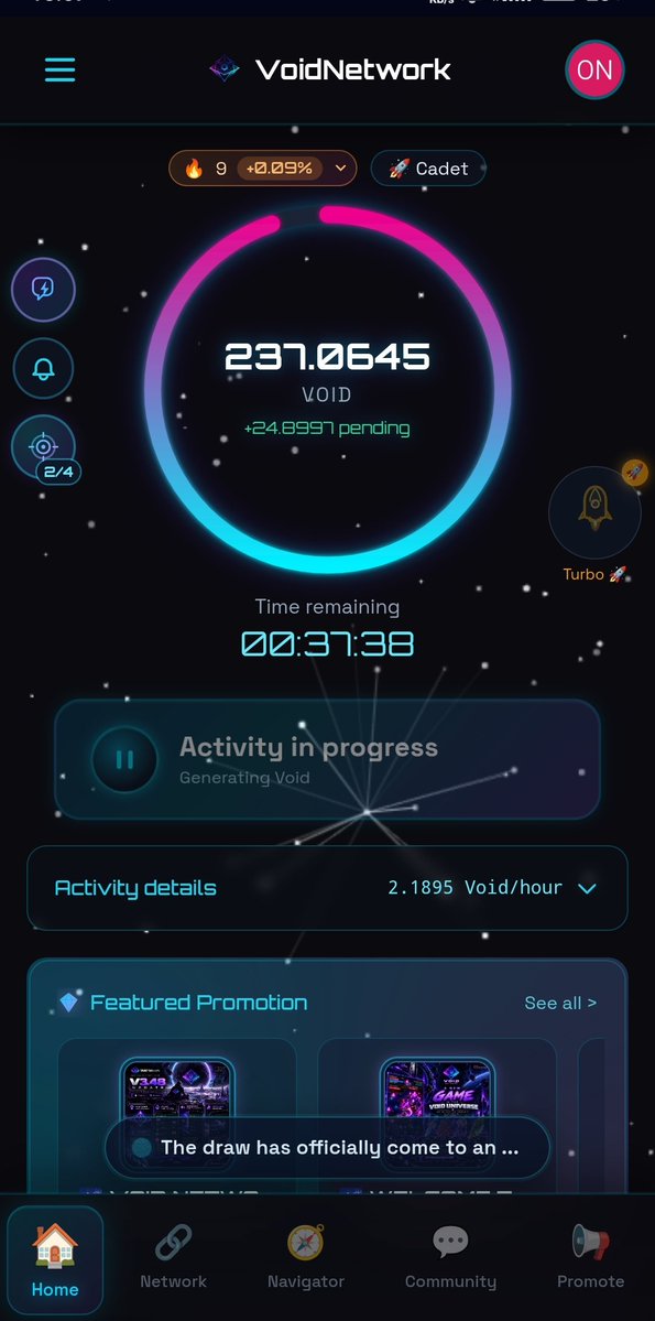Earl011289's tweet photo. 🚀 VOID NETWORK
🇪🇸 Spanish Project

Total supply:- 200B  VOID

Allocation:- 138B VOID

Mining Rate:-  1.75 VOID/1HR

Conversion Ratio :- 1:1

Mining Session:-12 Hours

🎟️ Referral Code: BDA243E6

🔗 https://t.co/FruRvF89lj

Verified ✅ ⚡ https://t.co/XrercvKRHe