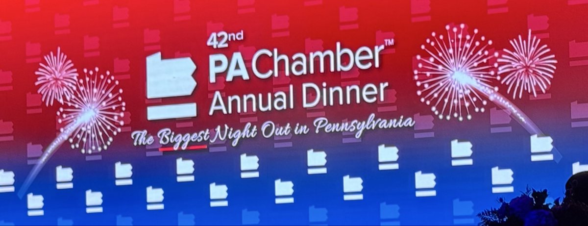 RepDelozier's tweet photo. Fun night at the State Chamber dinner hearing from Kevin Hart and Bret Michaels.  Both did a great job. Good to see  @MbgAreaSD grad Bret Michaels in the area. He is always proud to be from Central PA and gave our area lots of shoutouts!! @PAChamber @bretmichaels https://t.co/eOeR8GRd6g