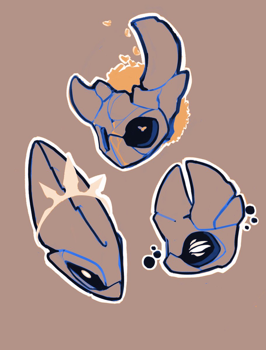 leafbreakfastt's tweet photo. Hollow knight vessels and Myla https://t.co/B0fiSsrKAV