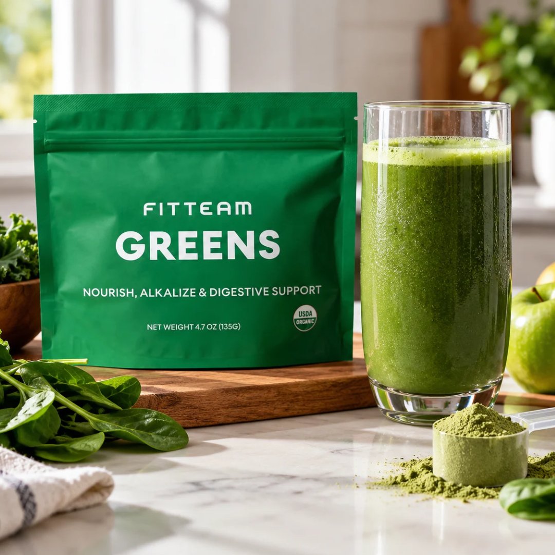 fitteamglobal's tweet photo. Fuel your day with more GREEN.
FITTEAM GREENS makes it easy to add a powerful blend of greens to your daily routine. Mix it up, sip, and give your body a simple way to get more plant-powered nutrition.
How do you like to enjoy your GREENS?
#fitteam #greens https://t.co/8jitXf4wBQ