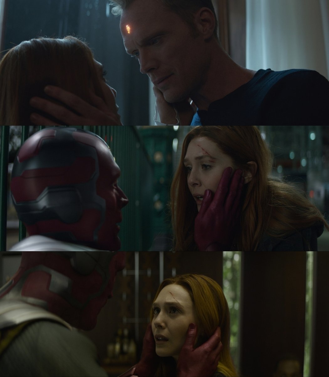 Marvel's tweet photo. It's a Wanda and Vision thing. https://t.co/ntjijWtZQr