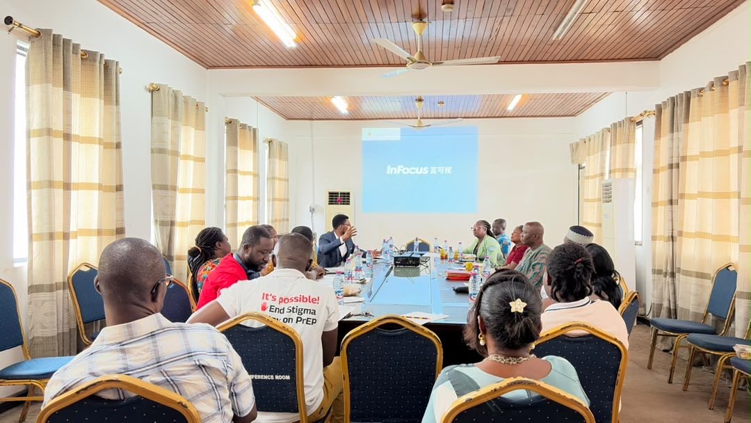 ghanaids's tweet photo. Ghana AIDS Commission held a stakeholder meeting to disseminate the Central Region Estimates, bringing together key stakeholders to review, discuss and strengthen understanding of HIV-related data and estimates.
#GhanaAIDSCommission #CentralEstimates #HIVData #HIVResponse https://t.co/QKvSUKnkHY