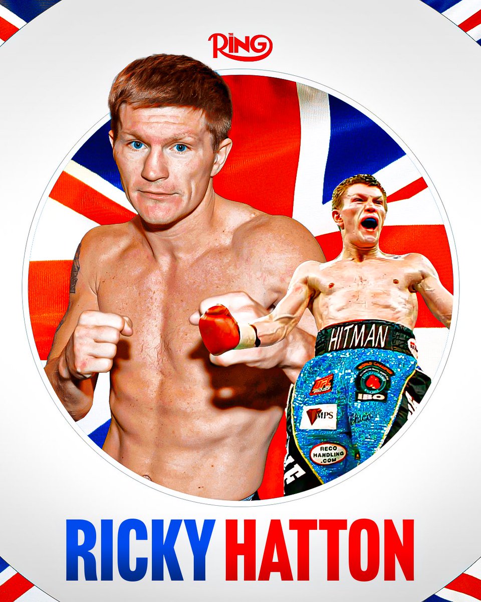 ringmagazine's tweet photo. ๐๏ธ On this day in 1978, the legendary Ricky Hatton was born in Stockport, England ๐ด๓ ง๓ ข๓ ฅ๓ ฎ๓ ง๓ ฟ
A former junior welterweight Ring champion, "The Hitman" would finish his career with a 45-3 record ๐ https://t.co/49bKsnocSL