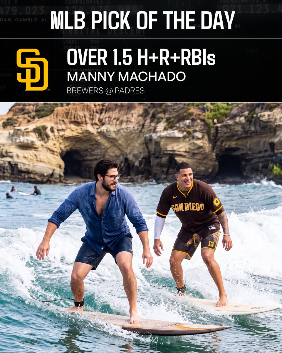 DanGambleAI's tweet photo. 🏄‍♂️ MLB Pick of the Day

👉 Load here: https://t.co/1ootlLAZsZ

FanDuel is now available in all 50 states! Hit the link above to play!

21+, gamble responsibly. https://t.co/t1Dhp2SRZS