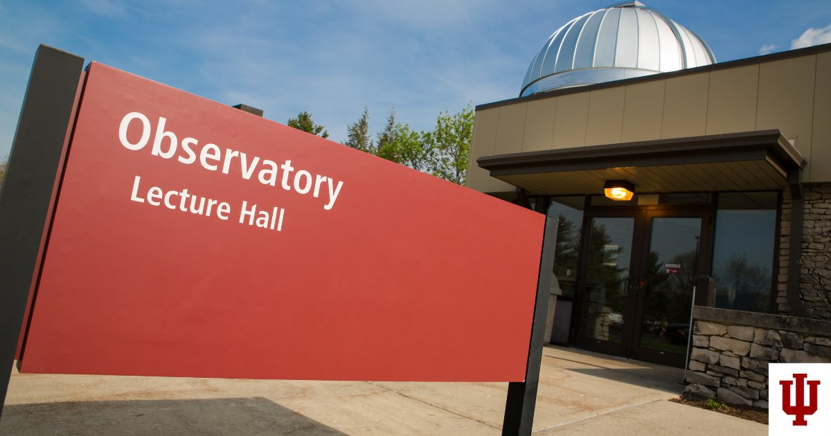 IUKokomo's tweet photo. Learn more about the Nancy Grace Roman Telescope, which launched Aug. 30, and is designed to map the cosmos and solve major mysteries involving dark energy and exoplanets at the IUK Observatory’s free monthly open house this Sunday, at 8 p.m.

Read more: https://t.co/2lJ5EO0aPZ https://t.co/T5eMj7Mv2E