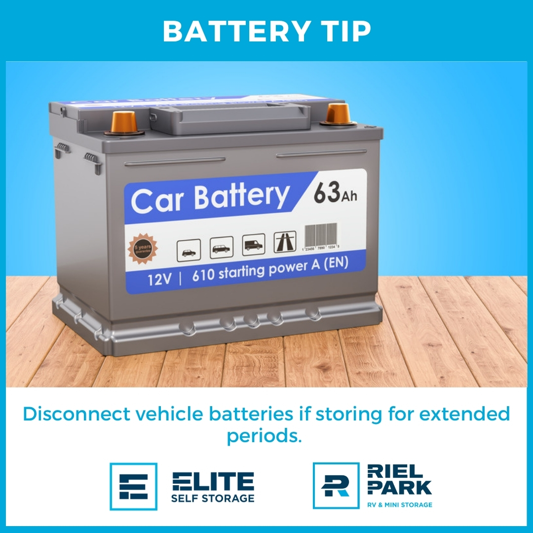 elitestalbert's tweet photo. 🔋 **Tip Tuesday!** 🚗
Storing your vehicle? Protect the battery:
🔋 Fully charge it
🔌 Disconnect the battery cables
🔎 Check it periodically
Need **vehicle storage in Edmonton or St. Albert**?
📞 780-347-0433
#TipTuesday #BatteryCare #VehicleStorage #Edmonton #StAlbert https://t.co/L1Pfr41jqs