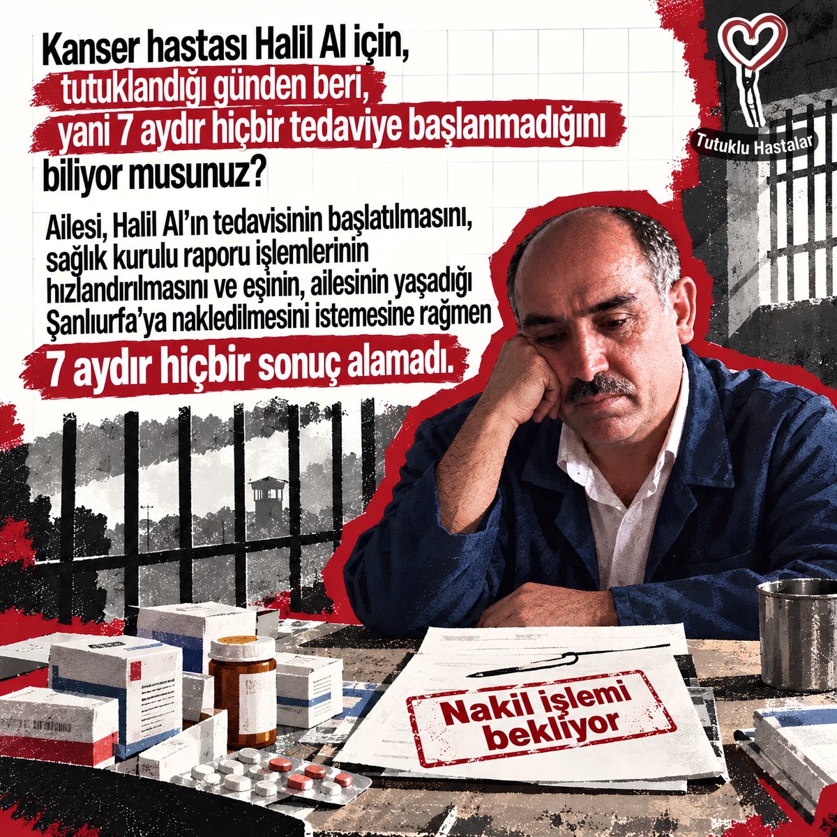 su19741972's tweet photo. İbrahim Halil Al’ın eşi Bahar ve 4 çocuğu Şanlıurfa’da. Babalarını görebilmek için 27 saatlik yolu göze alıyorlar. Baba ise Edirne Cezaevi’nde, kanserle ve tedavisizlikle mücadele ediyor. Bu aile daha ne kadar ayrı bırakılacak?

@TBMMresmi

HalilAla SkandalRapor https://t.co/mFn1y69OvF