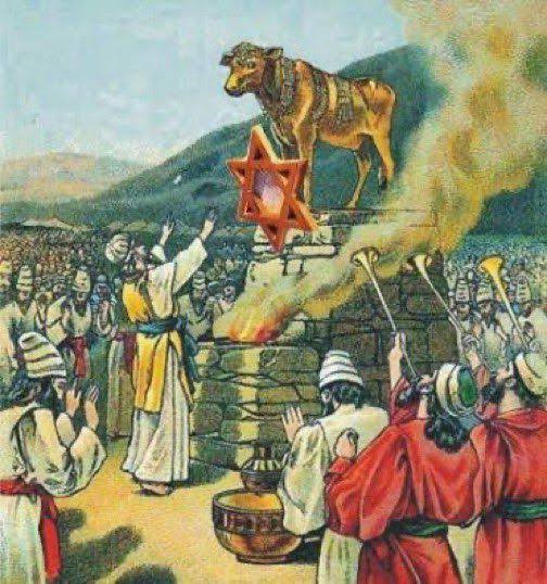 JagerARG's tweet photo. "LA ESTRELLA DE DAVID"

En ningún lado del antiguo testamento, ni ningún libro antiguo sale que David tenía una estrella. 
El judaísmo es satánico y la estrella viene de la entidad pagana RENFAN ✡️ https://t.co/2pqicPiZga