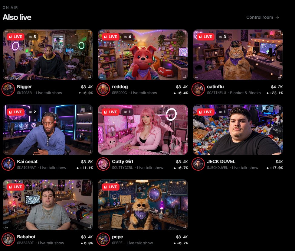 watchFLUXai's tweet photo. The future of streaming is here. (special mention to cutty girl) https://t.co/So4vp2sFSY