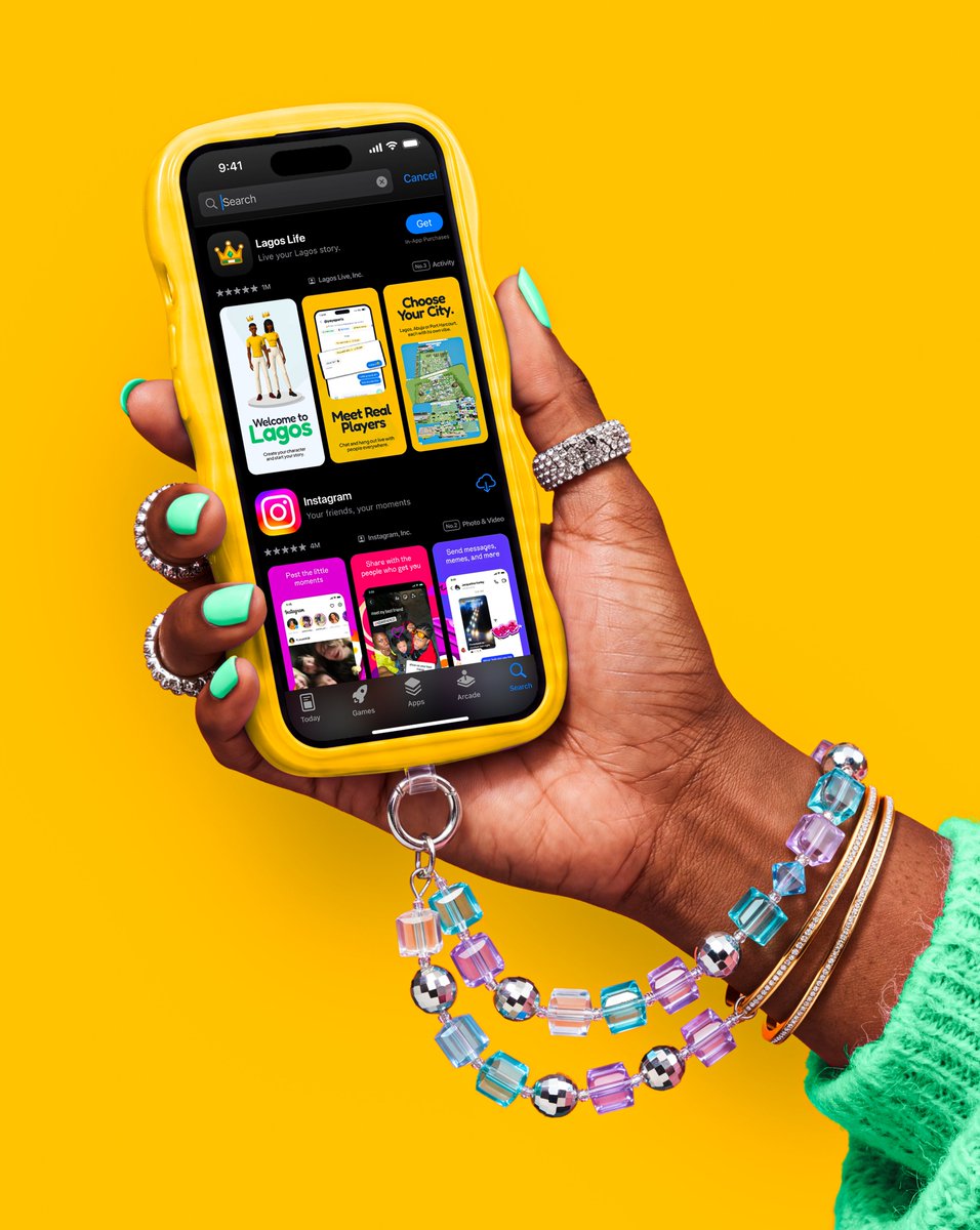divinedidit's tweet photo. Seeing Lagos Life tweets everywhere made me sign up. 

After playing for a bit, I wondered...what if this web game was an App Store app?

Here’s a visual direction of how its app screenshots could look if it launched today. https://t.co/nfXgFJpCSM