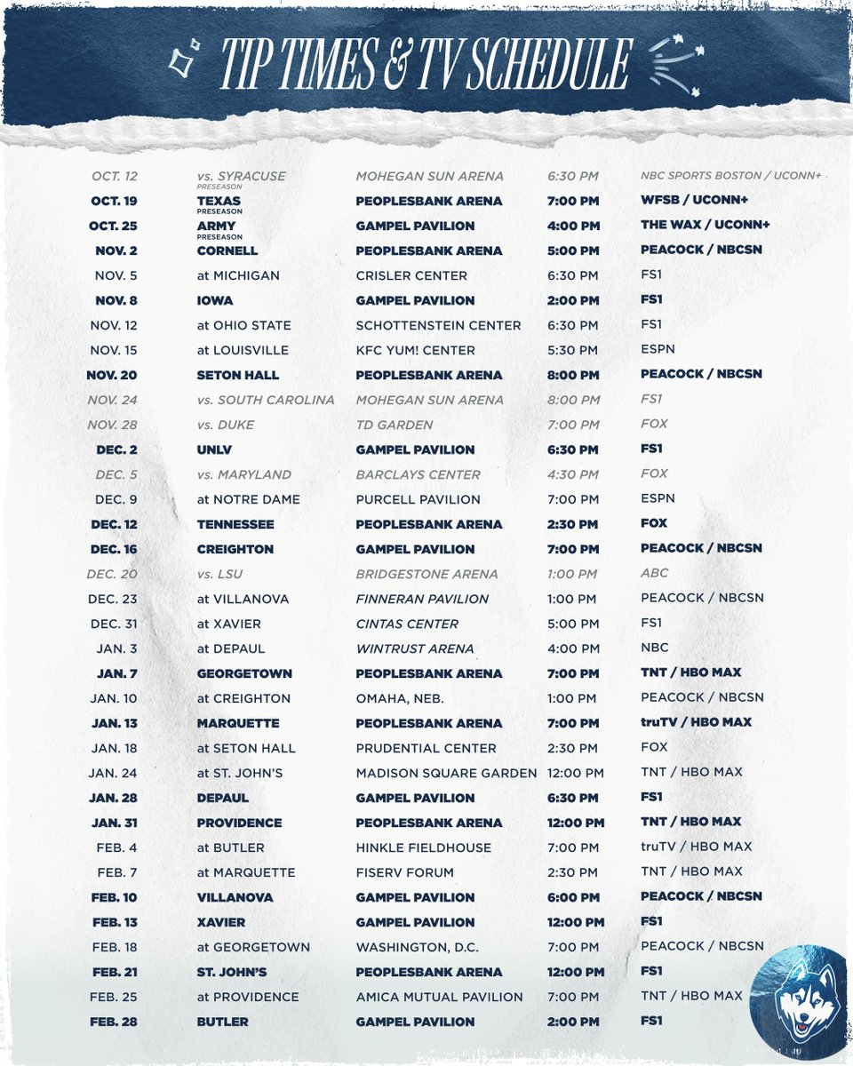 UConnWBB's tweet photo. The full 2026-27 schedule is here! 📅 https://t.co/saYUOIXjXw