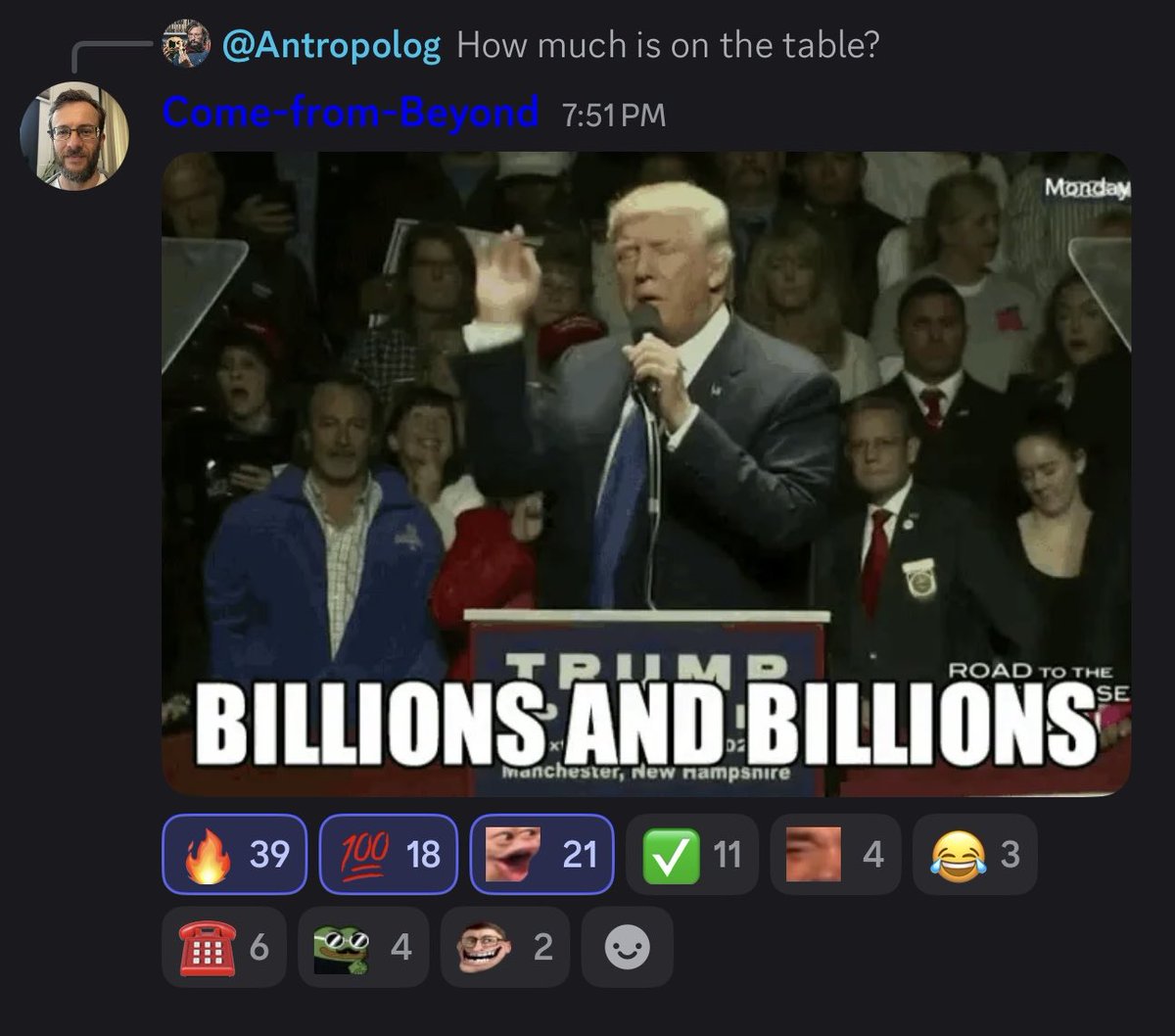 odbashWizard's tweet photo. $QUBIC X50 loading…..
 BILLIONS AND BILLIONS 🔥

CFB is freaking bullish… I guess the first Aigarth project, BPP, has reached approximately its target of 2920. It’s now at 2963. That’s a big thing 👀

Buy as much as you can still! 🚀

Soon 1500/B - 2500/B will be bottom prices.

#QUBIC #AI #LLM #Aigarth #UPoW
