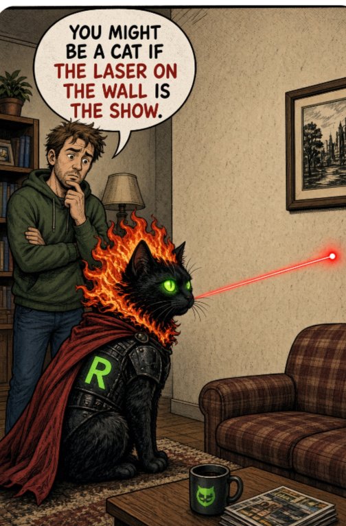 RallyCat's tweet photo. $Rally Cat You might be a cat if…
the laser on the wall is the show.
🐱
CA: DbDwQC6f9hvzvXjrQxqfiFDZhArbzfdujotbXqcwpump
#RallyCat #Solana https://t.co/rYLQGYjz4e