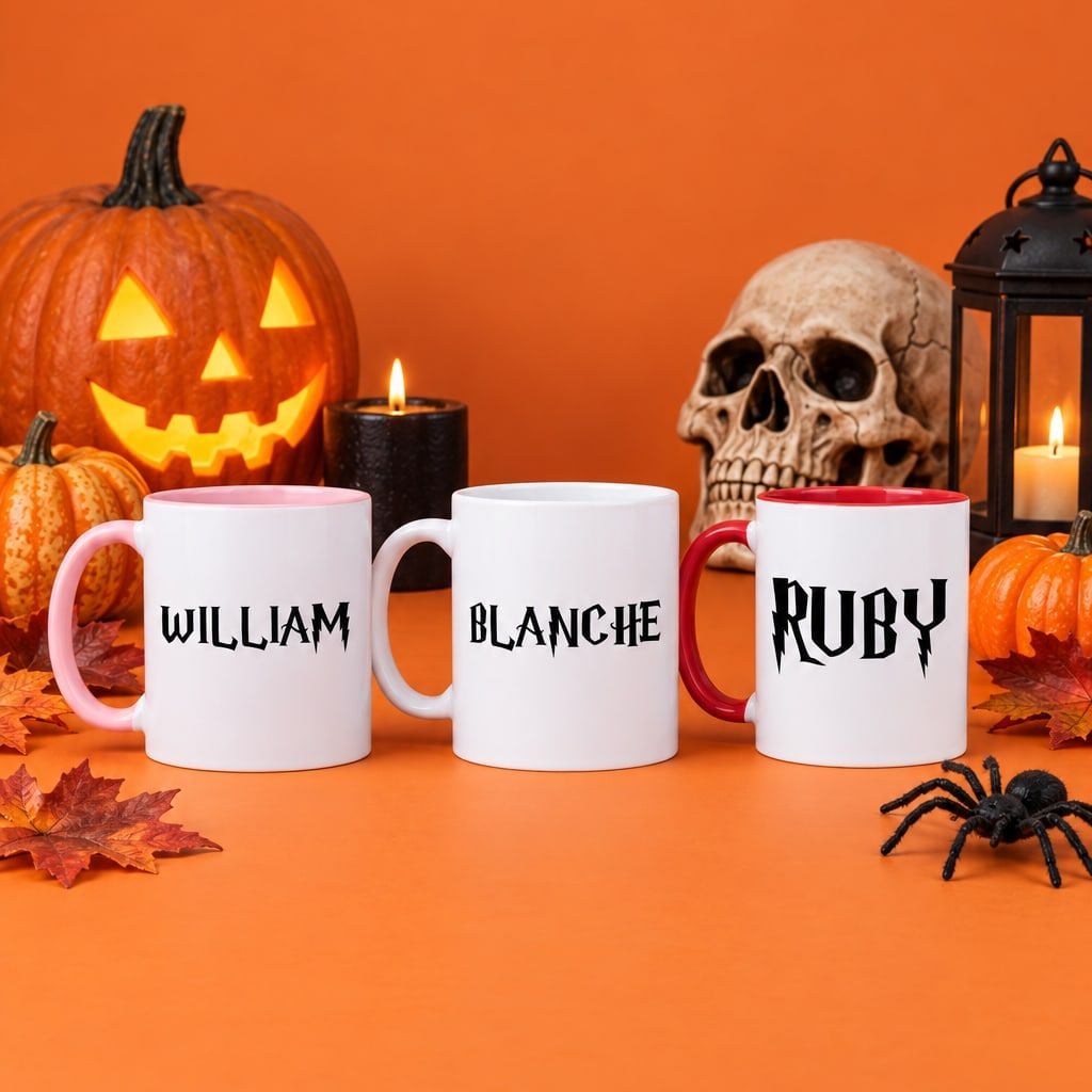 WeDoMugs's tweet photo. Halloween question for you all.. is Dad on sweet bowl duty in your house? And how many are actually left by the time the first trick-or-treaters knock? 😂🎃 https://t.co/uzMKU8XVLW