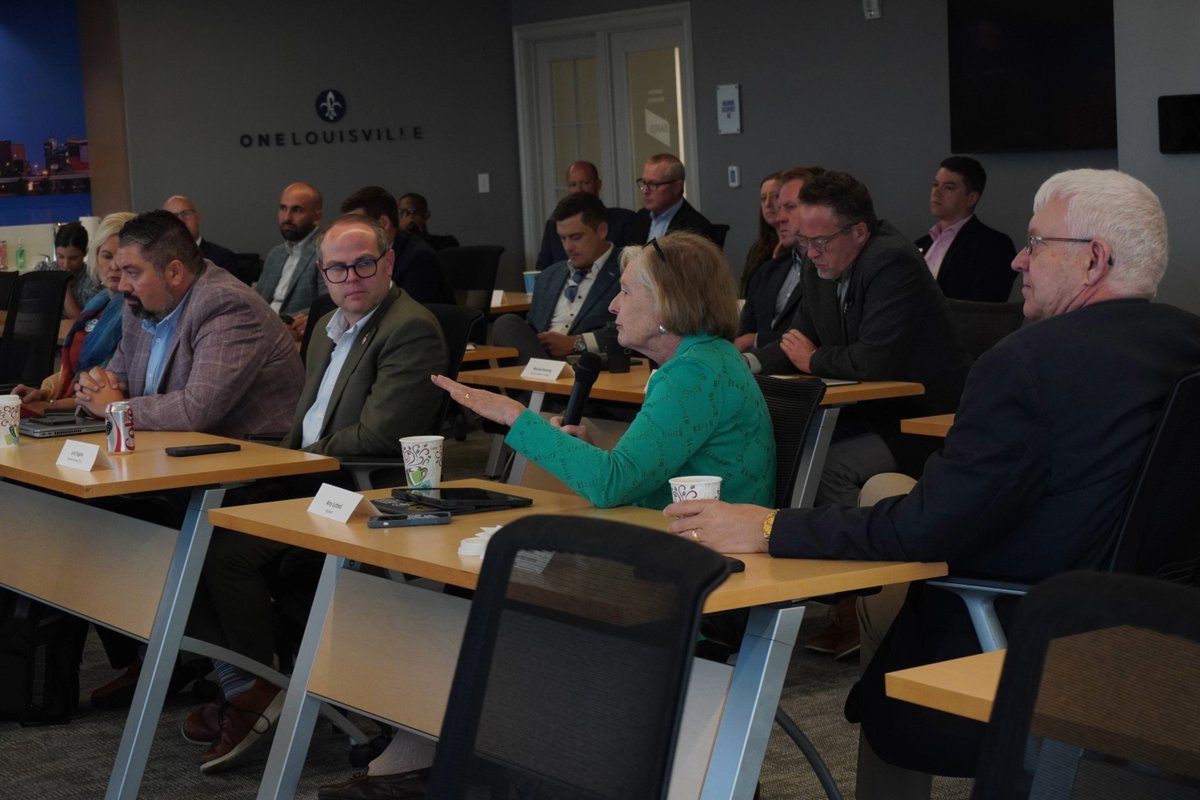 FreeEnterprise's tweet photo. What does free enterprise look like in Louisville, KY?

Business and community leaders joined the #FreeEnterpriseExpress, @One_Louisville & @KyChamber to share how entrepreneurship, investment, and innovation are creating opportunities across Kentucky.

Learn more: https://t.co/AC0NuKWchw