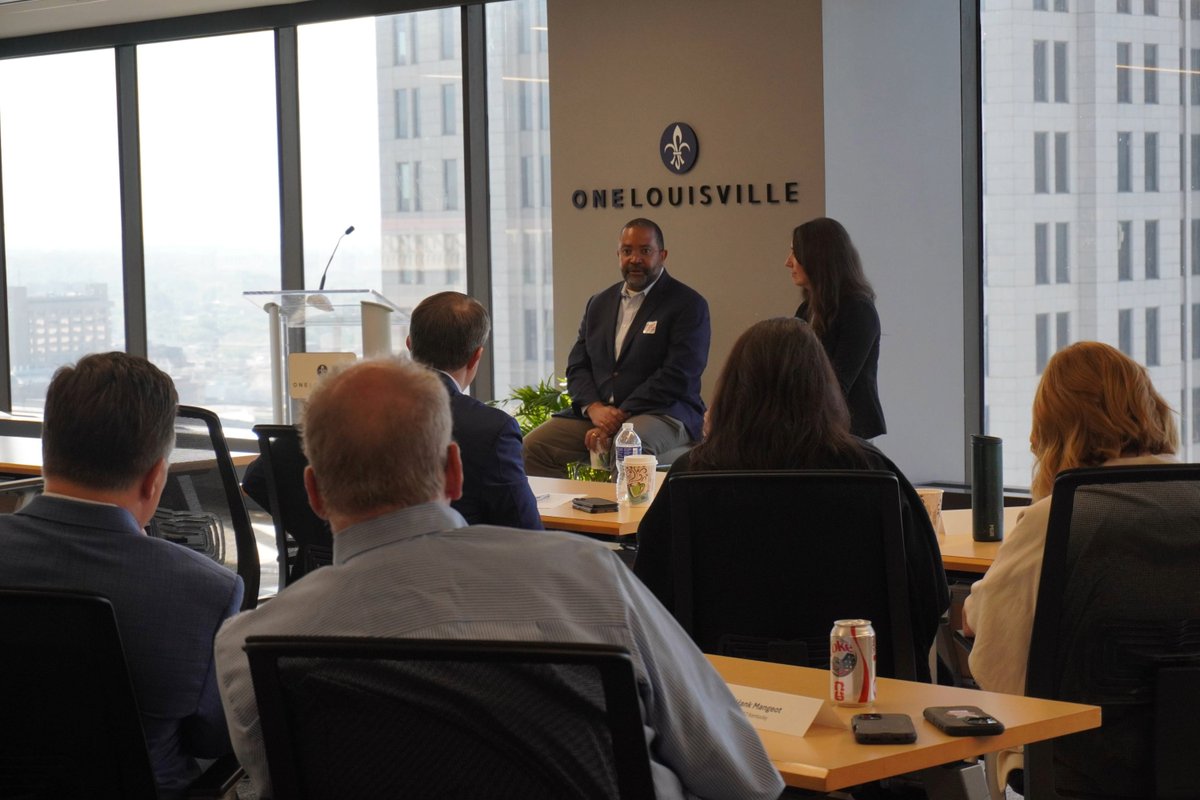 FreeEnterprise's tweet photo. What does free enterprise look like in Louisville, KY?

Business and community leaders joined the #FreeEnterpriseExpress, @One_Louisville & @KyChamber to share how entrepreneurship, investment, and innovation are creating opportunities across Kentucky.

Learn more: https://t.co/AC0NuKWchw