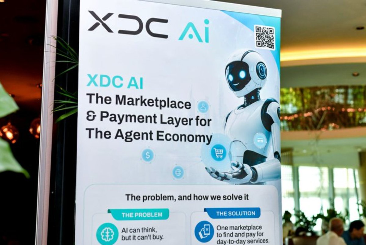 SamOnAssets's tweet photo. 🇸🇬 Singapore | Oct 6–8
⚡ Meet @XDCNetwork at #TOKEN2049 and connect with Co-Founder @riteshkakkad.
🤝 Meet the team
🌐 XDC ecosystem
🤖 XDC + AI
👀 If you’re in Singapore, don’t miss it.
#XDC #XDCAI #TOKEN2049 #XDCNetwork #XDCTech #Singapore #XDCCommunity @xdcaitech https://t.co/gkTrEa6poO
