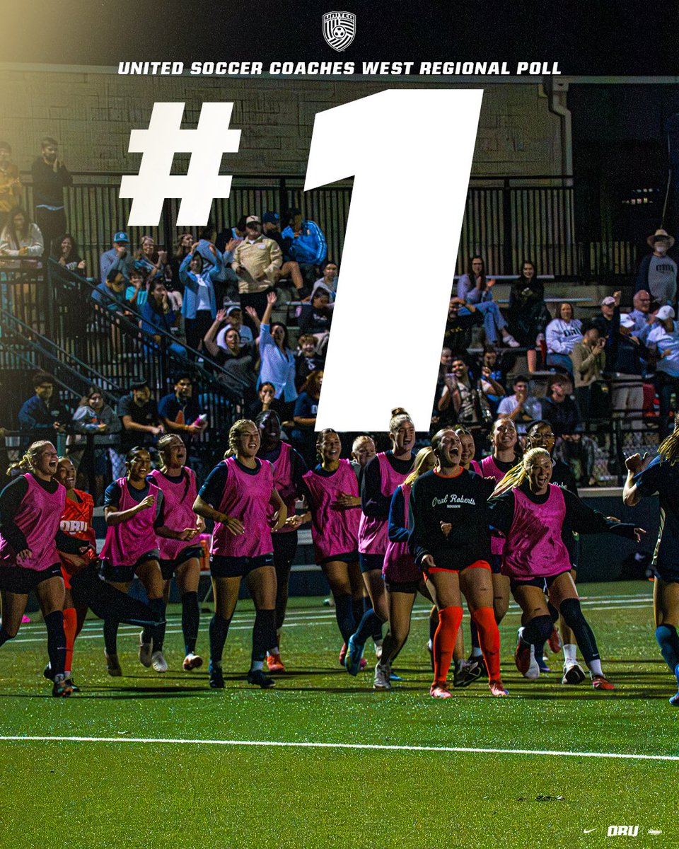 ORUWSoccer's tweet photo. Top 2, Not 2.

#ORUWSOC | #GoldenStandard https://t.co/G2j8r51RSd