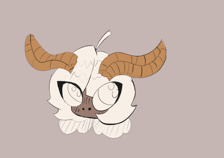 LoomLazza's tweet photo. evidently the issue with my lineart was just kinda of a skill issue [it looks a little better but still kinda bad] https://t.co/PQTVZKdLBo