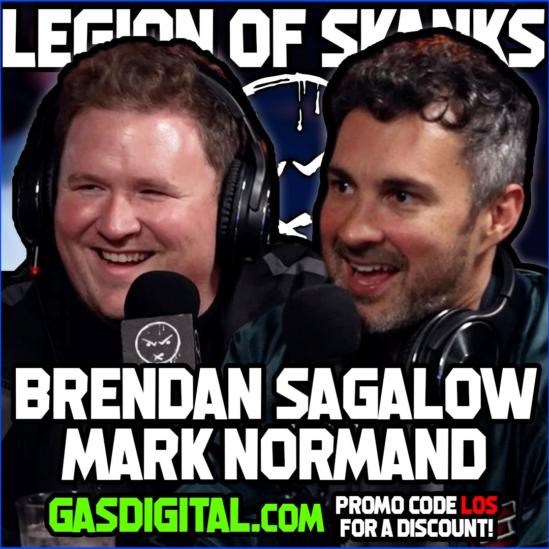 LegionOfSkanks's tweet photo. TONIGHT at 8PM E: @BrendanSagalow & @marknorm join an all new #LegionOfSkanks ONLY on @gasdigital • Create a #GaSDigital profile w/ promo code LOS and get discounted full access! https://t.co/VaXud4R2Yw