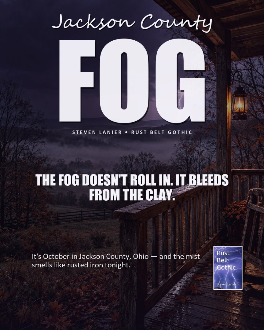 BlogLiberally's tweet photo. Spooky season just got a new hometown. 🌫️ Jackson County, Ohio has a secret that’s kept the peace for 60 years — and this October, it’s cracking open. Building your #OctoberTBR? Start here.​

Grab your copy today !
https://t.co/2O0e6kLVvE

#RustBeltGothic​ #HorrorTok https://t.co/c9B1w4Q61x